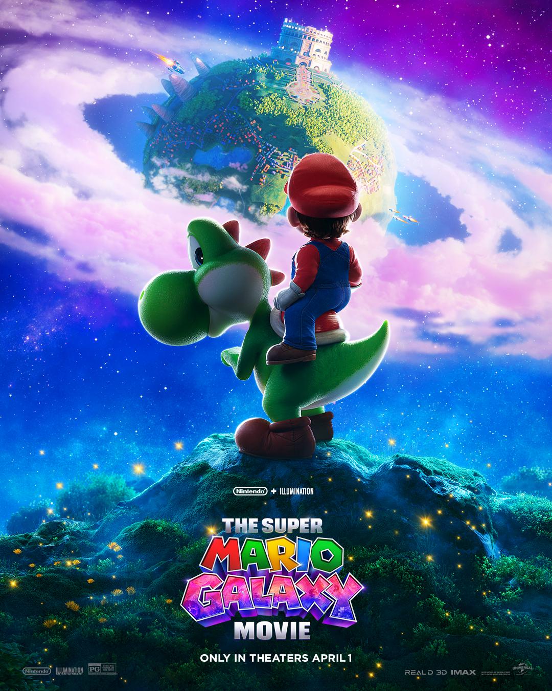 The Super Mario Galaxy Movie (2026) poster