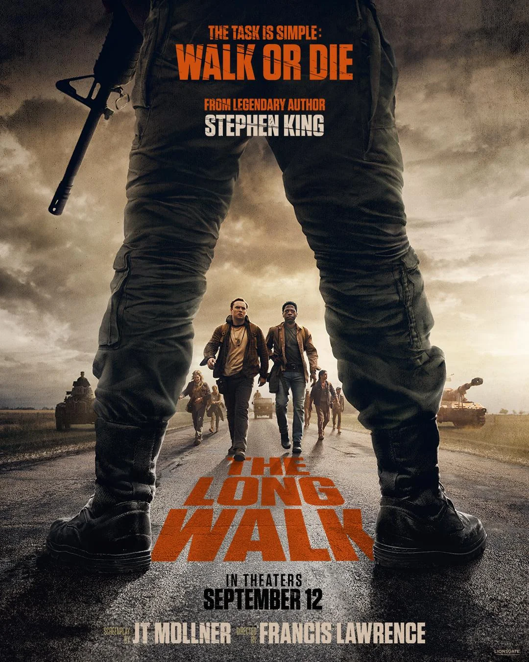 The Long Walk (2025) poster